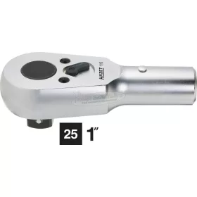 HAZET Megfordítható racsnis fej 1" 195mm 1116