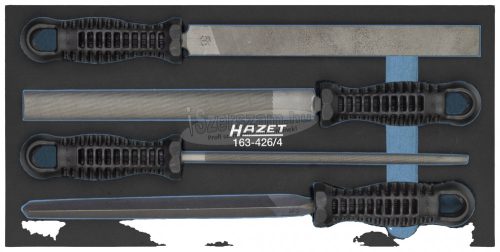 HAZET reszelőkészlet 4 részes 342mm 163-426/4