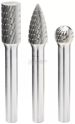 HAZET Turbomaró készlet 3 részes 6mm szár hengeres, kúpos, gömb 9032-06/3