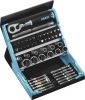 HAZET SmartCase dugókulcs+bit készlet 50 részes 1/4" 2200SC-2