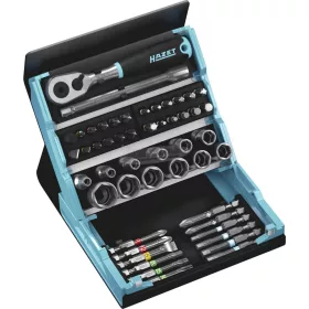   HAZET SmartCase dugókulcs+bit készlet 50 részes 1/4" 2200SC-2