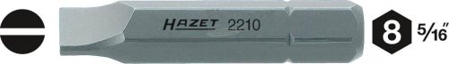 HAZET Egyenes hornyú bit 5.5x41mm Különleges acél C8 5/16" 1db 113470 2210-9