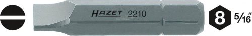 HAZET Egyenes hornyú bit 12mm Különleges acél C 8 1db 2210-14