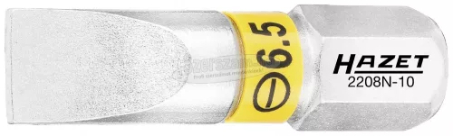 HAZET Egyenes hornyú bitkészlet 3 részes C6.3 1/4" 2208N-X több változatban