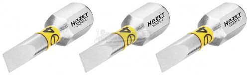HAZET Egyenes hornyú bitkészlet 3 részes 0,5x4x25mm C6.3 1/4" 2208N-4/3