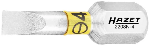 HAZET Egyenes hornyú bitkészlet 3 részes 0,5x4x25mm C6.3 1/4" 2208N-4/3
