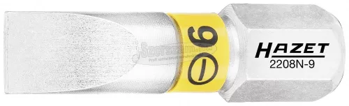 HAZET Egyenes hornyú bitkészlet 3 részes 1x6x25mm C6.3 1/4" 2208N-9/3