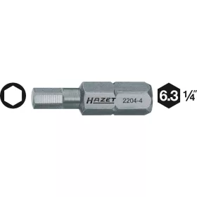   HAZET Hatlap bit Különleges acél C6.3 1/4" több változatban 2204-XX