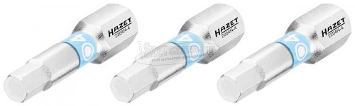 HAZET Hatlap bitkészlet 3 részes 4x25mm C6.3 1/4" 2204N-4/3