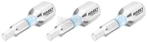 HAZET Hatlap bitkészlet 3 részes 2,5x25mm C6.3 1/4" 2204N-2.5/3