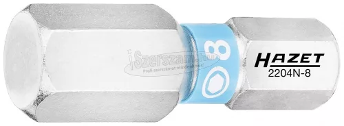 Hazet Hatlap bitkészlet 3 részes 8x25mm C6.3 1/4" 2204N-8/3