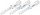 HAZET Hatlap bitkészlet 3 részes 3x50mm C6.3 1/4" 2204NSLG-3/3