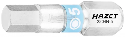 HAZET Hatlap bitkészlet 3 részes 5x25mm C6.3 1/4" 2204N-5/3