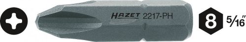 HAZET 2217-PH2 Kereszthornyú bit PH2 Különleges acél C 8 1db 2217-PH2