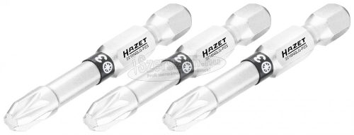 HAZET Pozidriv bitkészlet 3 részes PZ3x50mm C6.3 1/4" 2216NSLG-PZ3/3