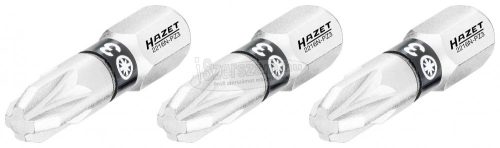 HAZET Pozidriv bitkészlet 3 részes PZ3x25mm C6.3 1/4" 2216N-PZ3/3