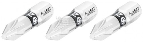 HAZET Pozidriv bitkészlet 3 részes PZ2x25mm C6.3 1/4" 2216N-PZ2/3