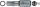 HAZET XZN bit M4x25mm Különleges acél C6.3 1/4" 1db 2211-4