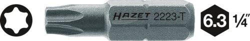 HAZET Torx bit T30 Különleges acél C6.3 1/4" 1db 2223-T30