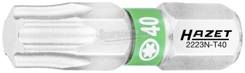 HAZET TX bitkészlet 3 részes T40x25mm C6.3 1/4" 2223N-T40/3