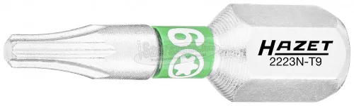 HAZET TORX bitkészlet 3 részes T9x25mm C6.3 1/4" 2223N-T9/3