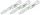 HAZET Torx bitkészlet 3 részes T20x50mm C6.3 1/4" 2223NSLG-T20/3