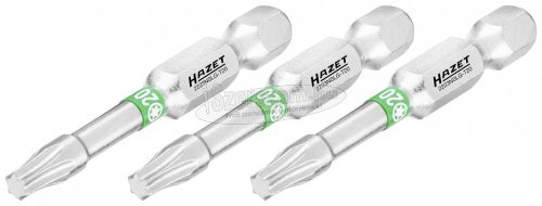 HAZET Torx bitkészlet 3 részes T20x50mm C6.3 1/4" 2223NSLG-T20/3