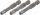 HAZET Torx bitkészlet 3 részes T27x50mm C6.3 1/4"  Különleges acél 2223SLG-T27/3