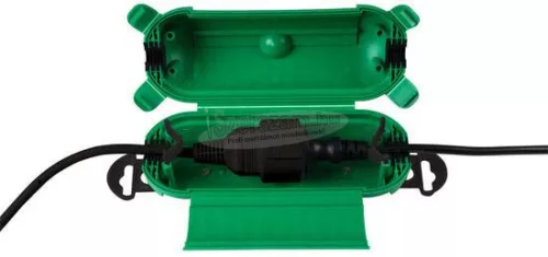 Heitronic Védődoboz hálózati dugóhoz IP44 216x87x85mm 21050