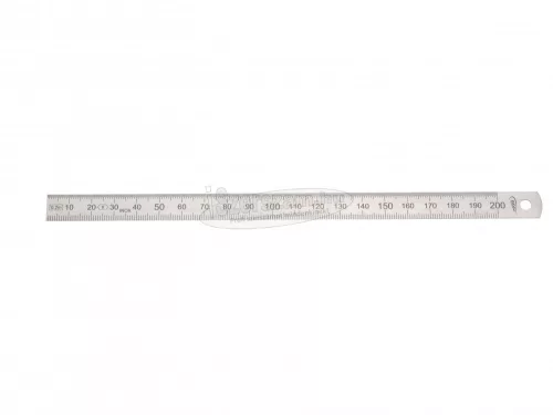 HELIOS PREISSER acél mérővonalzó 200mm EC II 0460 222