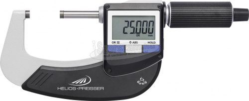 HELIOS PREISSER 1866413 Mikrométer Digitális kijelzővel 25-50mm Leolvasás: 0.001mm 1866413