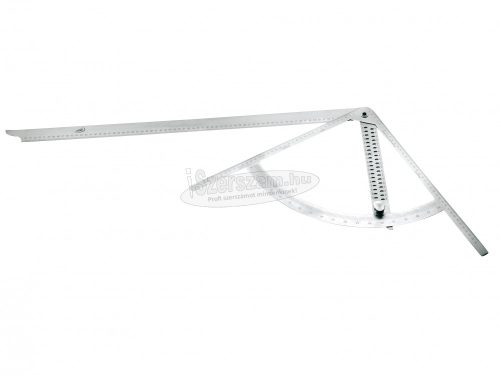 HELIOS PREISSER Alfa szögmérő jelölő lyukakkal 795x430mm 0°-90° 0396 290