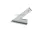 HELIOS PREISSER Talpas szögmérő 200x130mm 45° 0395 108