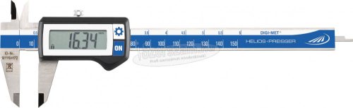 HELIOS PREISSER Digitális tolómérő 150mm/0,01mm adatkimenet nélkül DIGI-MET 1320 417