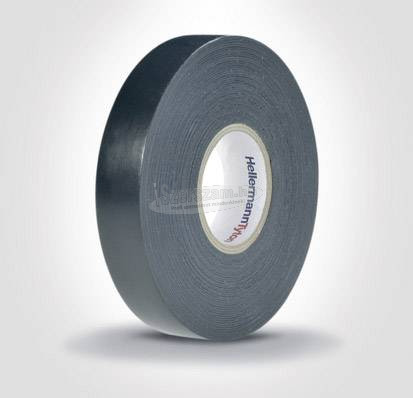 HellermannTyton HTAPE-POWER820-EPR-BK (9.1) 711-10402 Ragasztószalag 9.1mx19mm 1db 711-10402