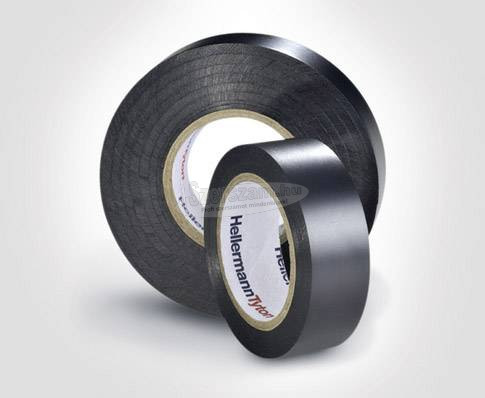 HellermannTyton HTAPE-FLEX2000+38x20-PVC-BK 710-10705 Szigetelőszalag 20mx38mm 1db 710-10705