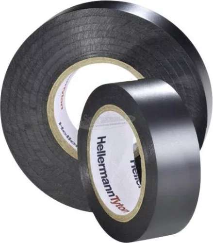 HellermannTyton HTAPE-FLEX2000+38x20-PVC-BK 710-10705 Szigetelőszalag 20mx38mm 1db 710-10705