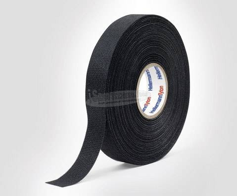 HellermannTyton HTAPE-PROTECT300-PET-BK 712-10001 Szigetelőszalag 25mx19mm 1db 712-10001