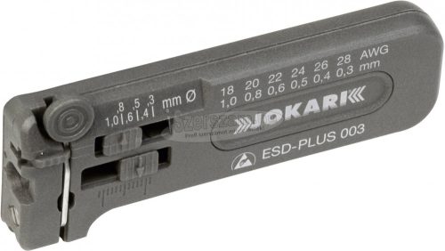 Jokari 40029 ESD-PLUS 003 ESAD drót csupaszoló Alkalmas PVD drótok 0.30-1.00mm 40029