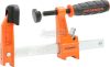 Jorgensen 10 cm könnyű, nagy teherbírású acél bilincs JORGENSEN 2391322 Szorítási szélesség (max.):100mm Méret, hossz: 195mm Visszavonás:100mm 2391322