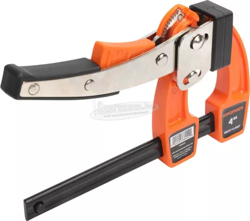 Jorgensen 10 cm-es fogaskerék bilincs JORGENSEN 2391326 Szorítási szélesség (max.):100mm Méret, hossz: 230mm Visszavonás:100mm 2391326