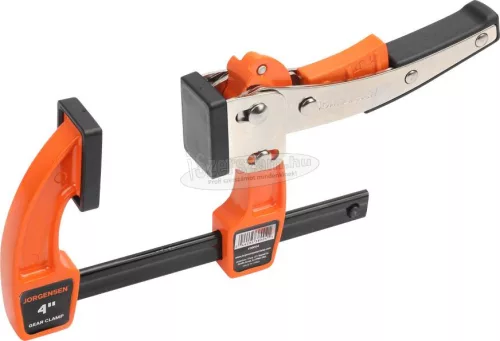 Jorgensen 10 cm-es fogaskerék bilincs JORGENSEN 2391326 Szorítási szélesség (max.):100mm Méret, hossz: 230mm Visszavonás:100mm 2391326