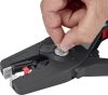 KNIPEX Automata csupaszoló fogó 0,08-16mm² 6-28 AWG, PreciStrip 16 12 52 195 SB