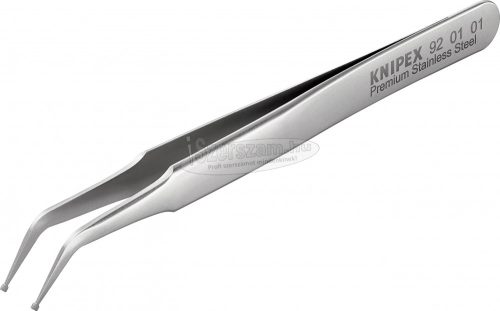 KNIPEX 92 01 01 Precíziós csipesz 1db Hegyes, finom, extra vékony 115mm 92 01 01
