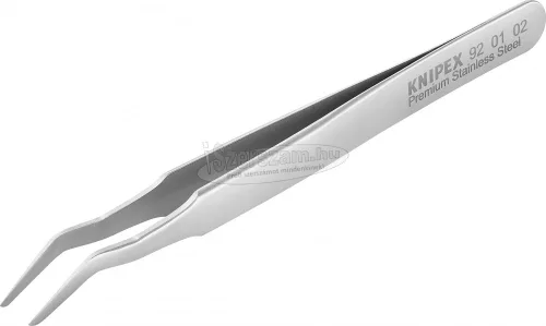 KNIPEX 92 01 02 Precíziós csipesz 1db Hegyes, finom, extra vékony 120mm 92 01 02