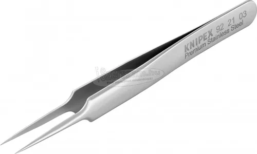KNIPEX 92 21 03 Precíziós csipesz 1db Hegyes, finom, extra vékony 110mm 92 21 03