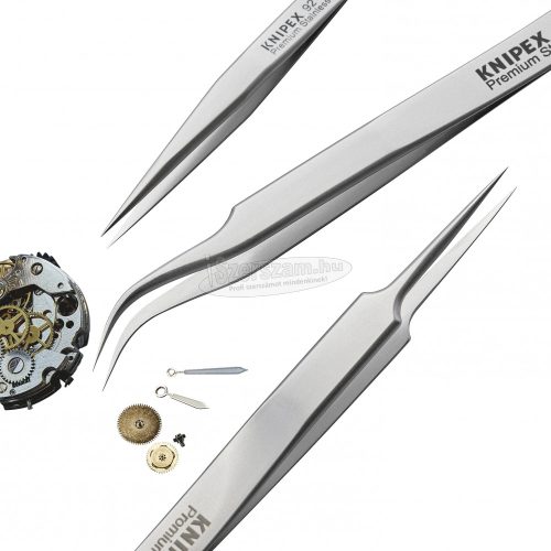 KNIPEX 92 31 01 Precíziós csipesz 1db Hegyes, finom, extra vékony 120mm 92 31 01