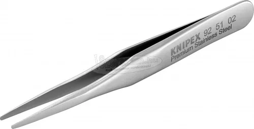 KNIPEX 92 51 02 Precíziós csipesz 1db Hegyes, finom, extra vékony 70mm 92 51 02