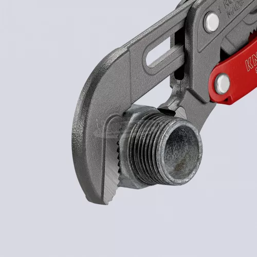 KNIPEX Csőfogó S-pofa gyorsállítással 45° több méretben