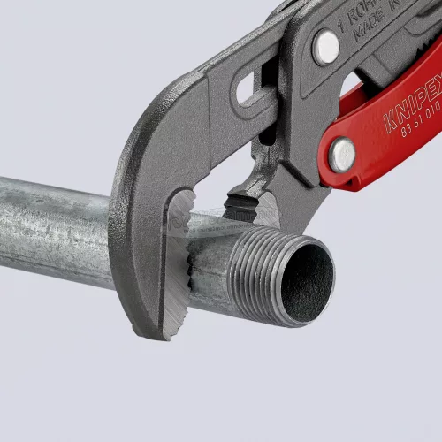 KNIPEX Csőfogó S-pofa gyorsállítással 45° több méretben
